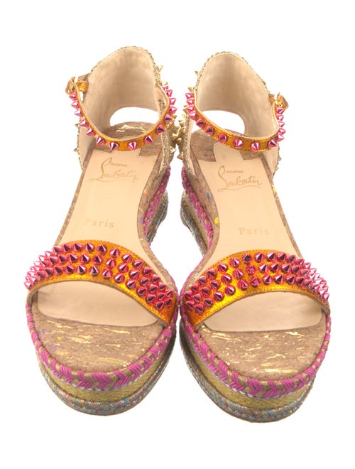 Christian Louboutin Studded Accents Espadrilles