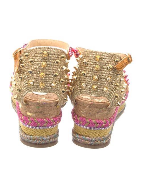Christian Louboutin Studded Accents Espadrilles
