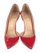 Christian Louboutin Patent Leather D'Orsay Pumps