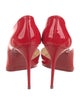 Christian Louboutin Patent Leather D'Orsay Pumps