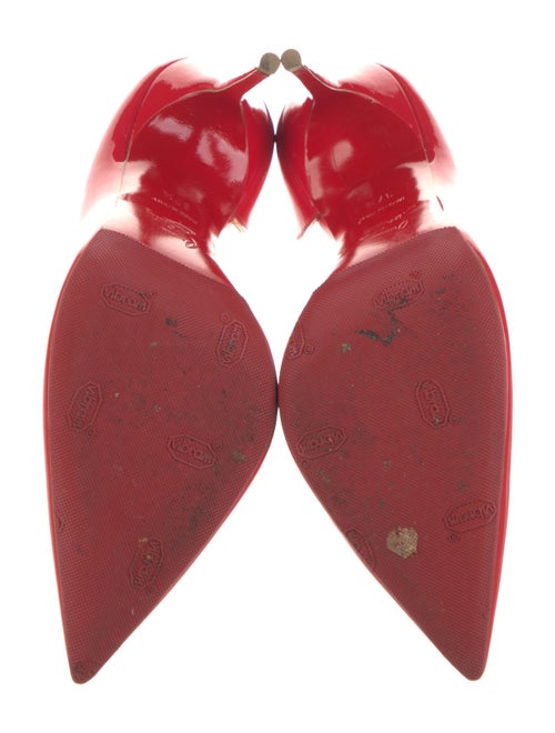 Christian Louboutin Patent Leather D'Orsay Pumps