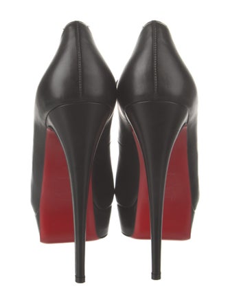 Christian Louboutin Leather T-Strap Pumps