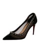 Christian Louboutin Galativi Spikes 85 Nappa Spike Accents Pumps
