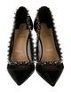 Christian Louboutin Galativi Spikes 85 Nappa Spike Accents Pumps