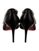 Christian Louboutin Galativi Spikes 85 Nappa Spike Accents Pumps