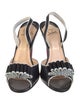 Christian Louboutin Leather Slingback Sandals
