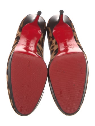 Christian Louboutin Ponyhair Animal Print Pumps