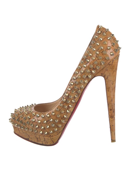 Christian Louboutin Spike Accents Studded Accents Pumps
