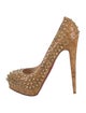 Christian Louboutin Spike Accents Studded Accents Pumps