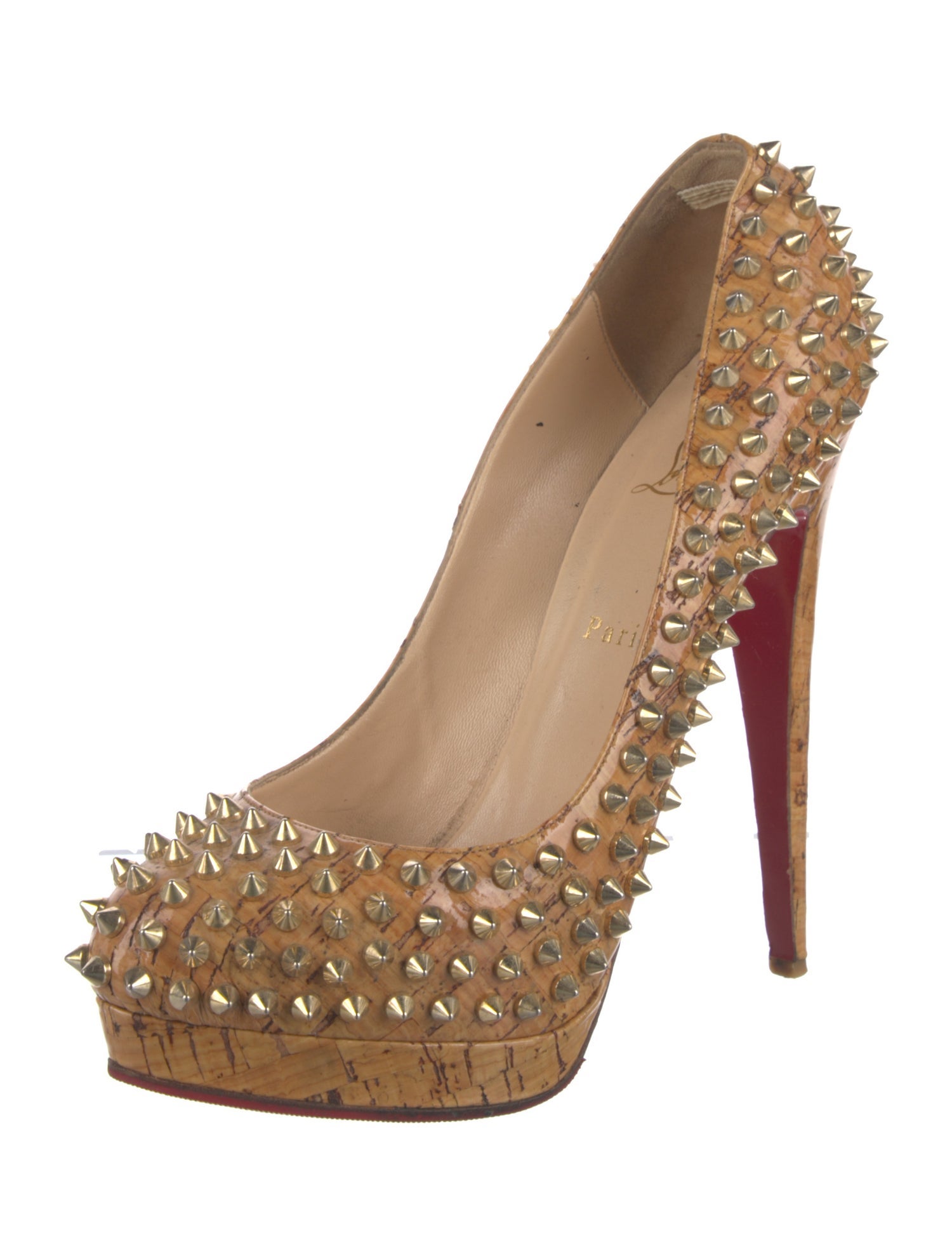 Christian Louboutin Spike Accents Studded Accents Pumps