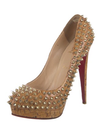 Christian Louboutin Spike Accents Studded Accents Pumps