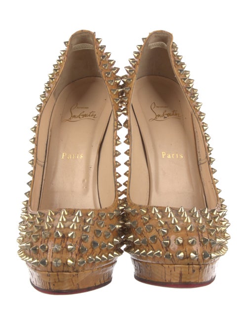 Christian Louboutin Spike Accents Studded Accents Pumps