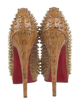 Christian Louboutin Spike Accents Studded Accents Pumps