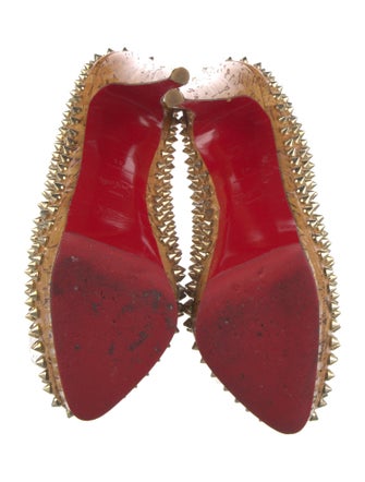 Christian Louboutin Spike Accents Studded Accents Pumps