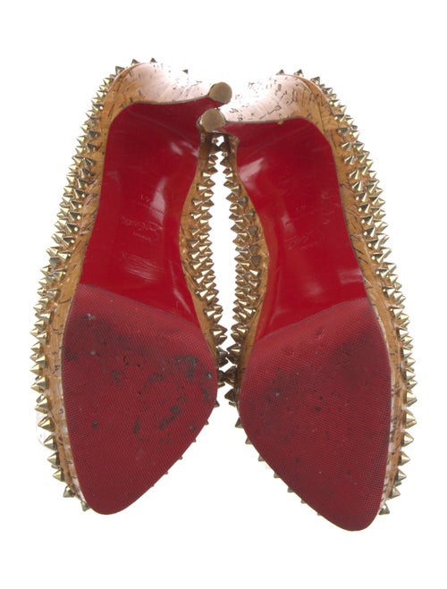 Christian Louboutin Spike Accents Studded Accents Pumps