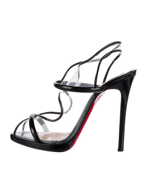 Christian Louboutin Patent Leather T-Strap Pumps