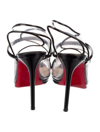Christian Louboutin Patent Leather T-Strap Pumps