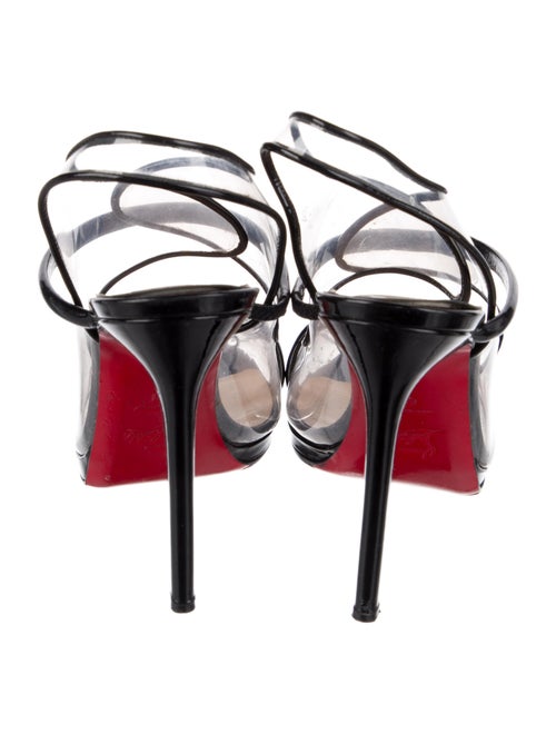 Christian Louboutin Patent Leather T-Strap Pumps