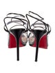 Christian Louboutin Patent Leather T-Strap Pumps