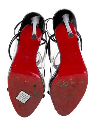 Christian Louboutin Patent Leather T-Strap Pumps