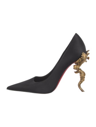 Christian Louboutin Satin Pumps