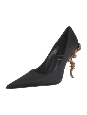 Christian Louboutin Satin Pumps