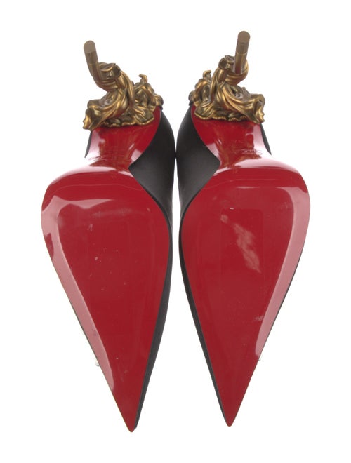 Christian Louboutin Satin Pumps