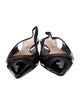 Christian Louboutin Patent Leather Slingback Flats