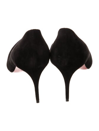 Christian Louboutin Suede D'Orsay Pumps