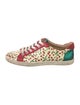 Christian Louboutin Patent Leather Printed Sneakers