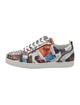 Christian Louboutin Leather Printed Sneakers