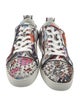 Christian Louboutin Leather Printed Sneakers