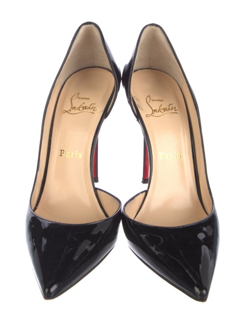 Christian Louboutin Patent Leather D'Orsay Pumps