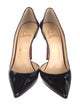 Christian Louboutin Patent Leather D'Orsay Pumps