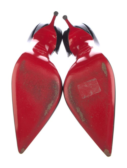 Christian Louboutin Patent Leather D'Orsay Pumps