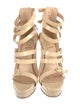 Christian Louboutin Patent Leather Gladiator Sandals