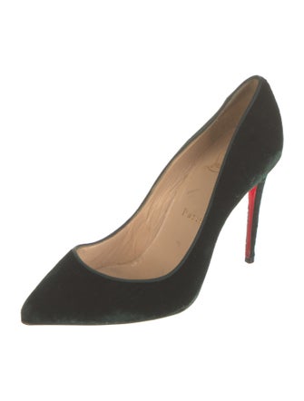 Christian Louboutin Velvet Pumps