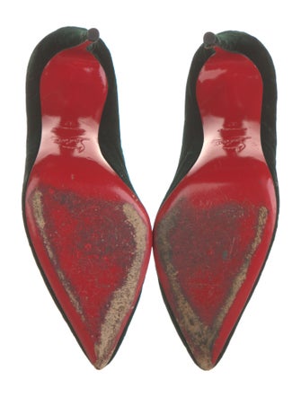 Christian Louboutin Velvet Pumps