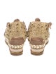 Christian Louboutin Spike Accents Suede Espadrilles