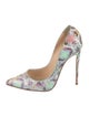 Christian Louboutin Python Printed Pumps