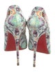 Christian Louboutin Python Printed Pumps
