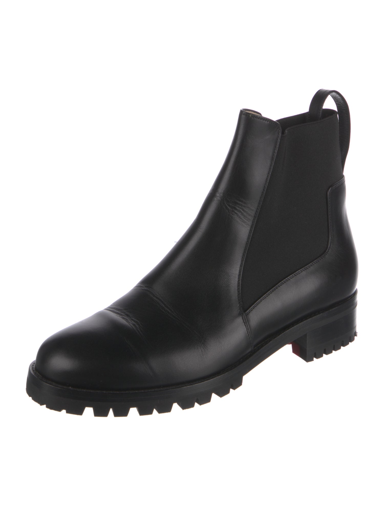 Christian Louboutin Leather Chelsea Boots