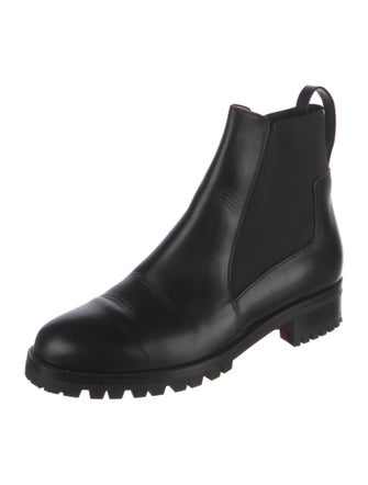 Christian Louboutin Leather Chelsea Boots