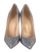 Christian Louboutin Glitter Glitter Accents Pumps