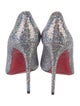 Christian Louboutin Glitter Glitter Accents Pumps