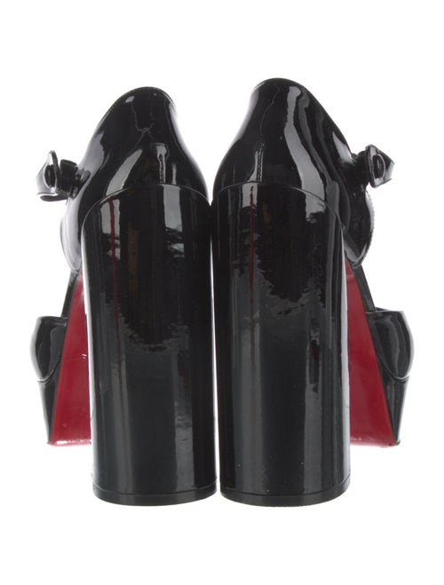 Christian Louboutin Patent Leather D'Orsay Pumps