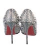 Christian Louboutin Spike Accents Leather Pumps