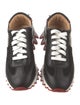 Christian Louboutin Spike Accents Leather Sneakers