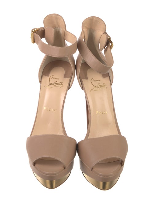 Christian Louboutin Leather Sandals