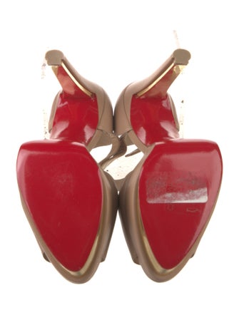 Christian Louboutin Leather Sandals